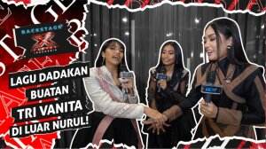 LAGU DADAKAN BUATAN TRI VANITA DI LUAR NURUL