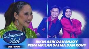 Bikin Asik Dan Enjoy Penampilan Salma Dan Rony - Indonesian Idol XII