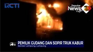 Truk Tangki BBM Terbakar