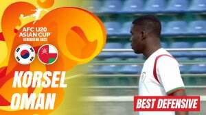 Best Defensive Korea Republic Vs Oman