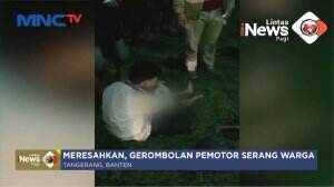 Gerombolan Pemotor Serang Warga