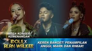Keren Banget! Penampilan Anggi, Mark dan Rimar! - Mega Konser Kemenangan 2023