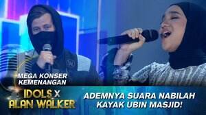 Ademnya Suara Nabilah Kayak Ubin Masjid! - Mega Konser Kemenangan 2023