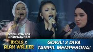 Gokil! 3 Diva Tampil Mempesona! - Mega Konser Kemenangan 2023