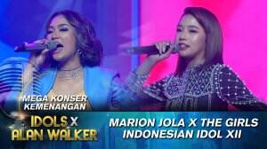 Marion Jola X The Girls Indonesian Idol XII - Mega Konser Kemenangan 2023