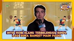 Intip Hobi Elang Terbelenggu Rindu, Lagi Suka banget Main Padel