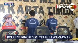 Polisi Tangkap Ayah Dan Anak Pembunuh Wartawan