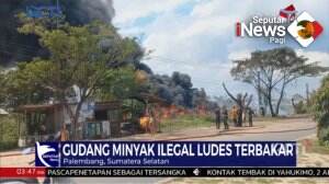 Kebakaran Gudang Minyak Ilegal