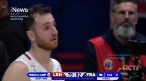 Minimatch FIBA Basketball World Cup 2023 Lebanon Vs Prancis - RCTI+