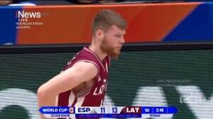 Highlight FIBA Basketball World Cup 2023 Spanyol Vs Latvia