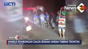 Kecelakaan Minibus Rombongan Calon Jemaah Umrah