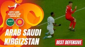 Best Defensive Saudi Arabia vs Kyrgryz Republic