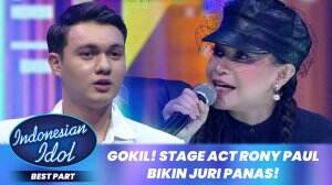 Gokil! Stage Act Rony Paul Bikin Juri Panas! - Indonesian Idol XII
