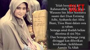 Kabar Duka, Ayah Tissa Biani Meninggal Dunia