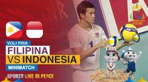 Volley Ball Putra Filipina Vs Indonesia Minimatch