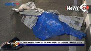 Sopir Mobil Travel Tewas Tertabrak Minibus