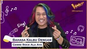 Bahasa Kalbu Dengan Genre Rock Ala Aya