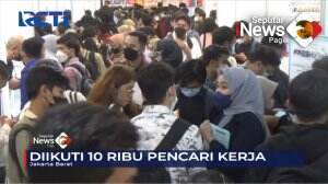 Antrean Bursa Lowongan Kerja