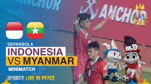 Minimatch Sea Games Cambodia 2023 Indonesia Vs Myanmar