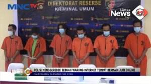 Penggerebekan Tempat Judi Online