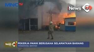 Gudang Kopi Terbakar