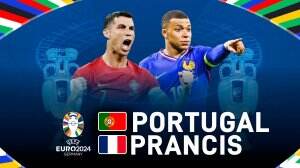 Minimatch Portugal vs Prancis Euro 2024