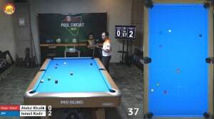 Highlight POBSI Cup Pelajar Mahasiswa 2023 Kholik Vs Ismail Kadir