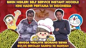 Bikin Ngiler! Self Service Instant Noodle Kini Hadir Pertama Di Indonesia Hingga Viralnya Seorang Siswa Bolos Sekolah Sampai Ke Makkah