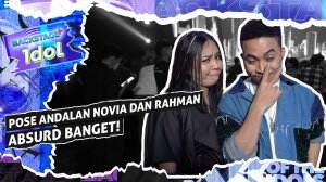 Pose Andalan Novia dan Rahman Absurd Banget!