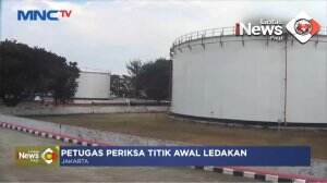 Petugas Periksa Titik Awal Kebakaran