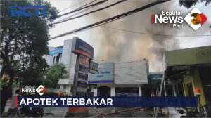 Apoteker Di Surabaya Terbakar
