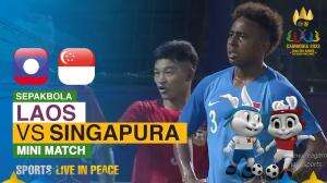Minimatch Sea Games Cambodia 2023 Laos Vs Singapura