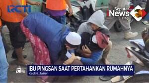Rumah Dieksekusi, Seorang Ibu Pingsan