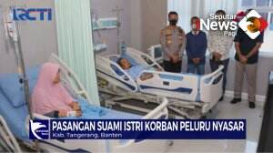 Suami Istri Kena Peluru Nyasar