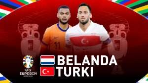Minimatch Belanda vs Turki Euro 2024