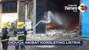 Kebakaran Pabrik Pengolahan Plastik