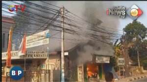 Toko Kimia di Jakarta Terbakar
