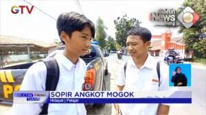 Supir Angkot Mogok Jalan