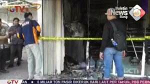 ATM Meledak, Minimarket Terbakar