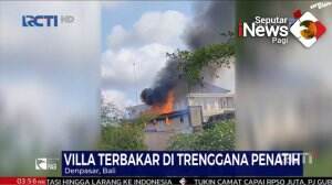 Villa Terbakar di Trenggana Penatih