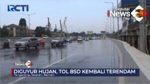 Tol BSD Terendam Banjir