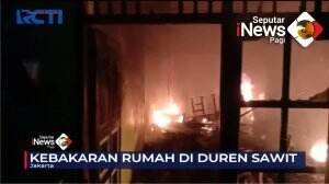 Rumah Di Duren Sawit Terbakar