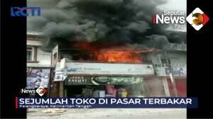 Sejumlah Toko Di Palangkaraya Terbakar
