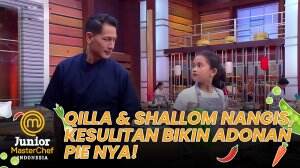 Qilla & Shallom Nangis, Kesulitan Bikin Adonan Pie Nya! - Junior MasterChef Indonesia