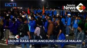 Mahasiswa Demo UU Cipta Kerja