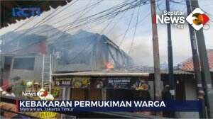 Kebakaran Tiga Rumah Di Matraman