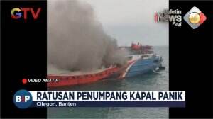 Kapal Royce 1 Terbakar