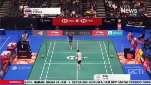 Highlight Singapore Open 2023 Wang T.W Vs Vitidsarn