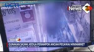 Minimarket Dirampok Dua Perampok