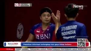 Apriyani/Siti Mendominasi Dari Set Awal - HSBC BWF World Tour Finals 2022